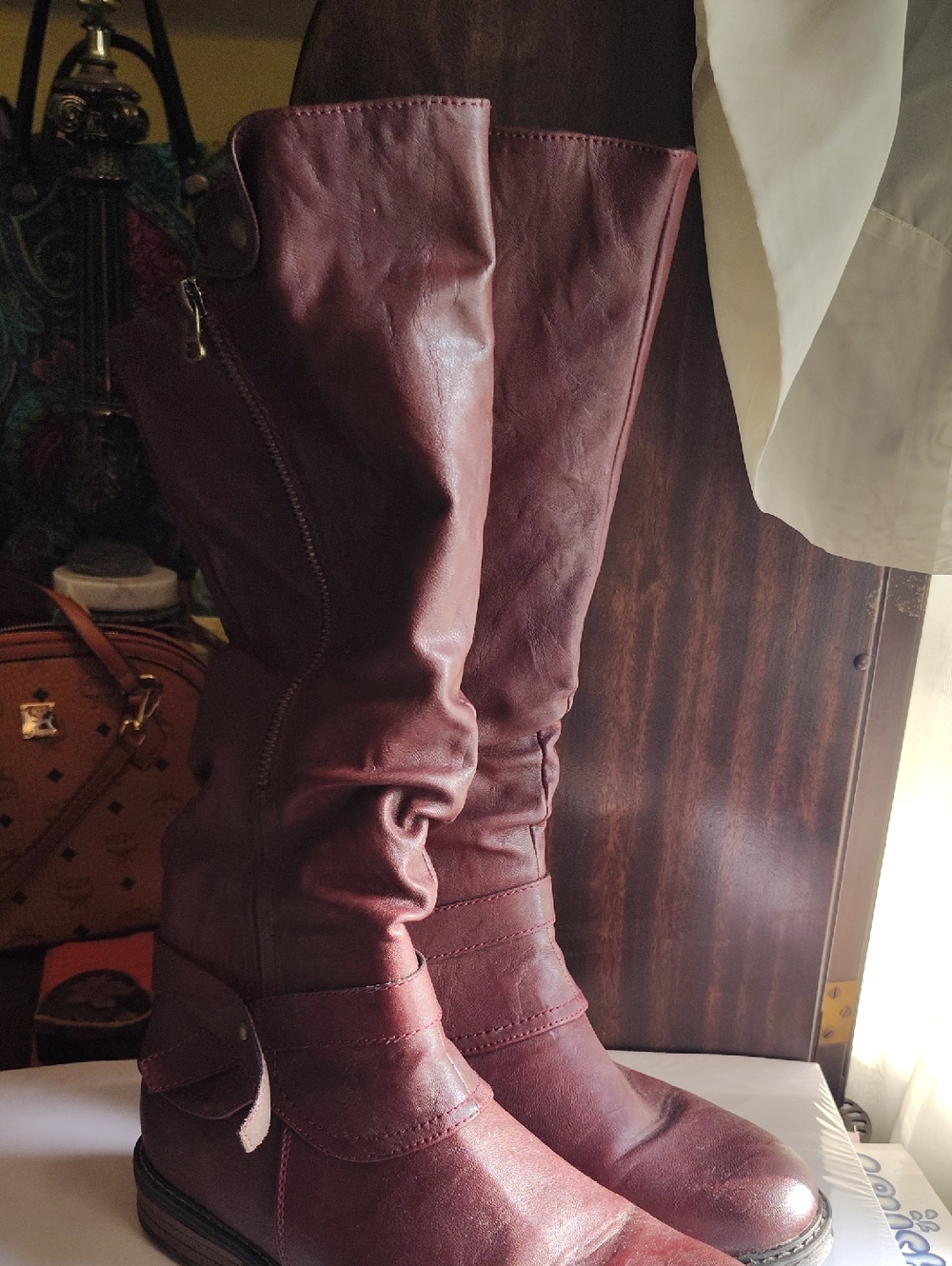 Patrizia Bourdoux Women's Boots in Vegan Leather Reg 150.00